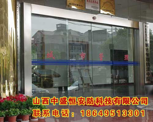 玻璃平移自動(dòng)感應門(mén)